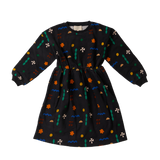 Wander & Wonder Black Quilt Lotte Dress