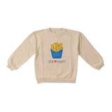Wander & Wonder Friet Cream Sweatshirt