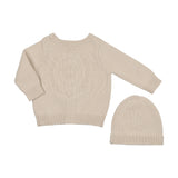 Peluche Embossed Stone Knit Cardigan