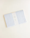 Ferne Blue Ticking Swaddle