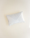 Ferne Blue Ticking Envelope Pillow