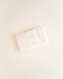 Ferne Pink Ticking Burp Cloths
