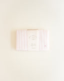 Ferne Pink Ticking Burp Cloths