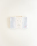 Ferne Blue Ticking Burp Cloths