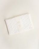 Ferne Blue Calico Swaddle