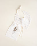 Ferne Blue Calico Drool Bib