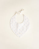 Ferne Blue Calico Drool Bib