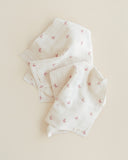 Ferne Folk Bunny 2pk Burp Cloth