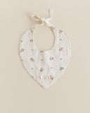 Ferne Poppy Drool Bib