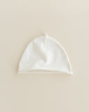 Ferne Milk/Red Flap Footie and Beanie