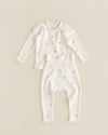 Ferne Folk Bunny Scallop Set and Bonnet