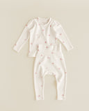 Ferne Folk Bunny Scallop Set and Bonnet