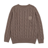 Analogie Misty Oat Heather Vneck Sweater