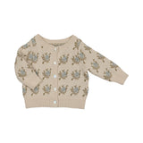 Peluche Powder Intarsia Cardigan