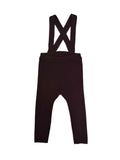 Kipp Cranberry Leslie Knit Overall