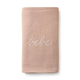 Domani Pink Gauze Bebe Swaddle