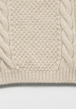 Louisiella Pale Beige Secia Knit Vest