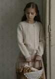 Louisiella Ivory Obrine Knit Cardigan