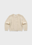 Louisiella Ivory Obrine Knit Cardigan