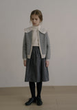 Louisiella Vintage Blue Pletche Knit Cardigan