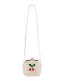 Emile Et Ida Ecru Crochet Purse