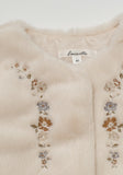 Louisiella Ivory Fur Regina Jacket