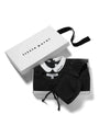 Little Parni Black Collar Stretchie and Cardigan Set