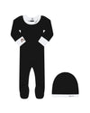 Little Parni Black Girls Footie and Hat