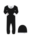 Little Parni Black Girls Footie and Hat