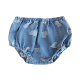 Little Parni Denim Heart Bloomer