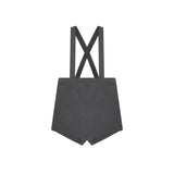 Little Parni Grey Suspender Shorts
