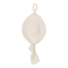 Peluche Cream Knit Pacifier Clip