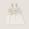 Lali Kids Sienna Cream Silk Embroidered Dress