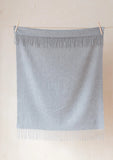 tbco. Light Grey Melange Lambswool Baby Blanket