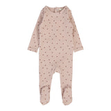 Lil Legs Pink Tulip Grandpa Footie