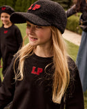 Little Parni Black Sweatshirt