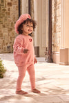 Little Parni Pink Sweatshirt/Legging