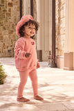 Little Parni Pink Sweatshirt/Legging