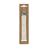Lilette Cream/Oat Bitsy Floral Paci Clip