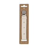 Lilette Cream/Pink Bitsy Floral Paci Clip