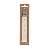 Lilette Cream/Blue Bitsy Floral Paci Clip