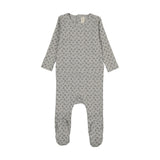 Lilette Pale Blue Cherry Blossom Footie