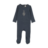 Lilette Off Navy Bicycle Footie