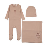 Lilette Dusty Pink Molly Dolly Layette Set