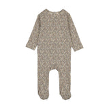 Lilette Blue Sweet Liberty Print Footie