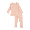Little Printed Soft Pink Pajamas