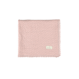 Bebe Organic Dusty Rose Lumi Blanket