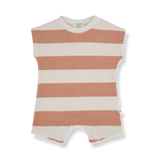 1+ Coral Marco Romper