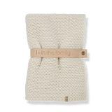 1+in the family Ecru Marinet Knit Blanket