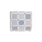Bebe Organic Mai Blue Patchwork Blanket
